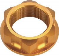 Accel nakrętka górnej półki - Suzuki DRZ 400SM (05-08) - złoty 