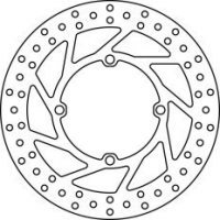 Tarcza hamulcowa przód KAWASAKI KXF 250 (04-05) 