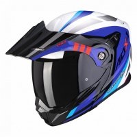 SCORPION ADX-1 LONTANO (WH-BLUE-RED) KASK SZCZĘKOWY ADV S 