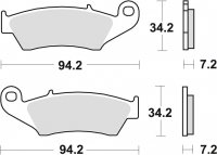 TRW klocki hamulcowe przód HONDA XL 700 V Transalp (08-13) 