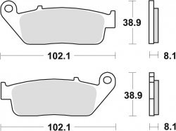 TRW klocki hamulcowe przód Triumph 865 Bonneville Spirit (15)