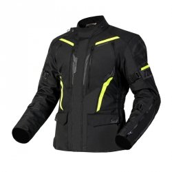 KURTKA TEKSTYLNA OZONE TOUR III BLACK/FLUO YELLOW 4XL