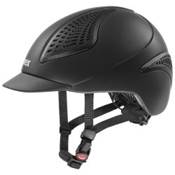 UVEX exxential III kask jeździecki Czarny S-M