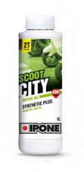 Ipone Scoot City 2T olej do dozownika 1L (truskawka)