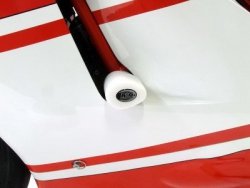 CRASHPADY AERO DOLNE RG RACING YAMAHA YZF-R1 07- 14 WHITE
