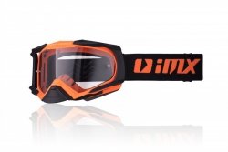 GOGLE IMX DUST ORANGE MATT/BLACK MATT - SZYBA DARK SMOKE + CLEAR (2 SZYBY W ZESTAWIE) OS