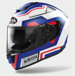 KASK AIROH ST501 SQUARE BLUE/RED GLOSS S