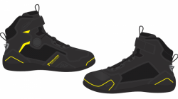 BUTY MOTOCYKLOWE REBELHORN SPARK 2 BLACK, FLUO YELLOW 48