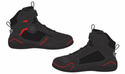 BUTY MOTOCYKLOWE REBELHORN SPARK 2 BLACK, RED 39