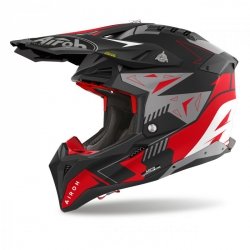 KASK AIROH AVIATOR 3 SPIN RED MATT L
