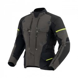 KURTKA TEKSTYLNA REBELHORN RANGE ANTHRACITE/BLACK/FLUO YELLOW L