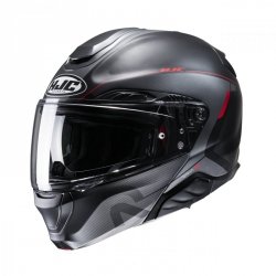 KASK HJC RPHA91 COMBUST BLACK/RED XL