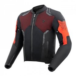 KURTKA TEKSTYLNA REBELHORN JAX BLACK/RED 5XL