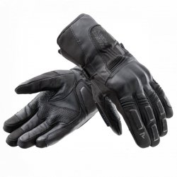 RĘKAWICE SKÓRZANO-TEKSTYLNE REBELHORN TRACER WP BLACK 4XL