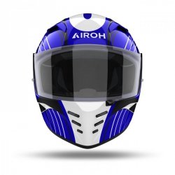 KASK AIROH CONNOR ACHIEVE BLUE GLOSS M