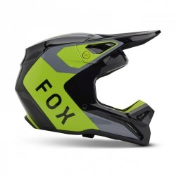 KASK FOX JUNIOR V1 LEAN GREY/YELLOW YL