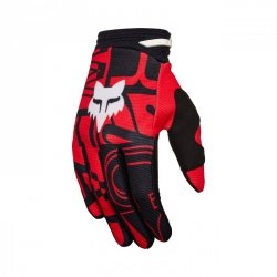 RĘKAWICE FOX JUNIOR 180 RACE SPEC FLUO RED YS
