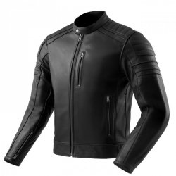 KURTKA SKÓRZANA OZONE COLT BLACK L