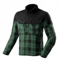 KOSZULA REBELHORN SHIFTER BLACK/GREEN 4XL