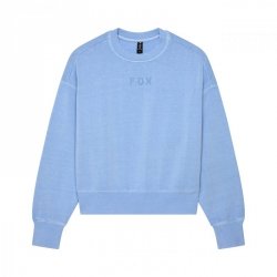 BLUZA FOX LADY WORDMARK OVERSIZED FLEECE CREW CASHMERE BLUE M