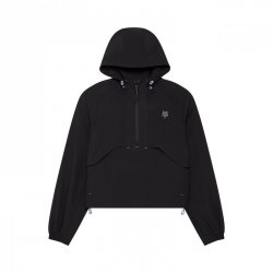 BLUZA Z KAPTUREM FOX LADY SURVIVALIST WINDBREAKER BLACK/BLACK L