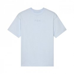 T-SHIRT FOX LADY WORDMARK OS PALE BLUE M