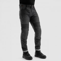 SPODNIE JEANS REBELHORN REVOLT MONOLAYER BLACK W42L34