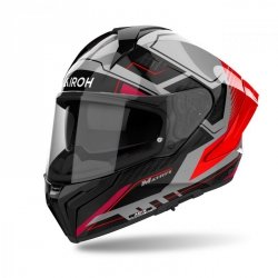 KASK AIROH MATRYX ROCKET RED GLOSS XL