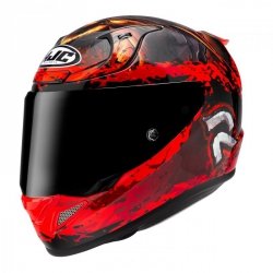 KASK HJC RPHA12 DIABLO BLIZZARD RED S