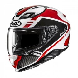KASK HJC F71 TOZZ WHITE/RED S