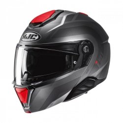 KASK HJC I91 ARVEN GREY/RED L