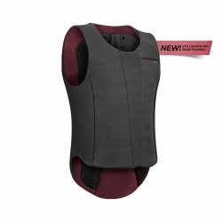KOMPERDELL Kamizelka ochronna jeździecka Ballistic Champion Junior black-burgundy  rozm.140
