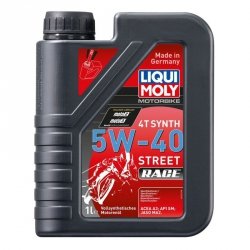 LIQUI MOLY Olej silnikowy syntetyczny do motocykli 5W40 Race 4T 1 litr