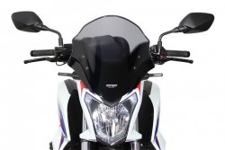 Szyba motocyklowa MRA HONDA CB 650 F, RC75, 2014-2016, forma NTM, przyciemniana