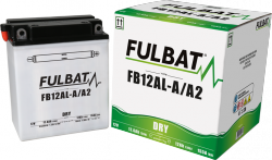 Akumulator FULBAT FUL DRY - FB12AL-A / FB12AL-A2 / YB12AL-A / YB12AL-A2 (suchy, obsługowy, kwas w zestawie)