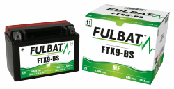 Akumulator FULBAT FUL MF - FTX9-BS / YTX9-BS (suchy, bezobsługowy, kwas w zestawie)