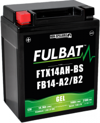 Akumulator FULBAT FUL GEL - FTX14AH-BS / FB14-A2 / YTX14AH-BS / YB14-A2 (Żelowy, bezobsługowy)