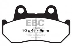 Klocki hamulcowe EBC FA069/2 (kpl. na 1 tarcze)