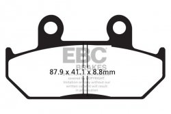 Klocki hamulcowe EBC FA124 (kpl. na 1 tarcze)