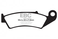 Klocki hamulcowe EBC FA125TT (kpl. na 1 tarcze)