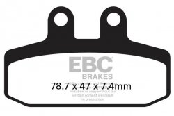 Klocki hamulcowe EBC FA256 (kpl. na 1 tarcze)