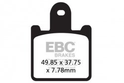 Klocki hamulcowe EBC FA417/4HH wzmacniane (kpl. na 1 tarcze)