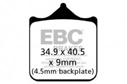 Klocki hamulcowe EBC FA604/4HH wzmacniane (kpl. na 1 tarcze)