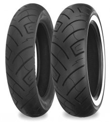SHINKO OPONA 150/80B16 777 77H TL REINF WW TYŁ BIAŁY BOK DOT 05/2025
