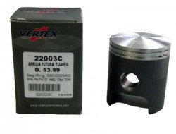 VERTEX TŁOK APRILIA 125 AF1, RX,RS, PEGASO (54,00MM) (PIERŚCIENIE 53010005400 x 2 SZT.)