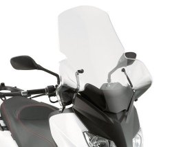 KAPPA SZYBA YAMAHA X-MAX 125-250 (10-13), MBK Skycruiser 125 (10-12) 73,5 X 63 CM PRZEZROCZYSTA - POTRZEBNE MOCOWANIE D446KITK