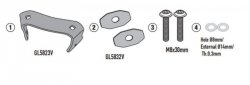 KAPPA ADAPTER DO ZAMONTOWANIA STELAŻA BOCZNEGO KLO5145MK I KLO5145CAM BMW F 900 GS 24-, (BEZ UŻYCIA STELAŻA KUFRA CENTRALNEGO KR