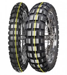 MITAS OPONA 140/80B17 E-10 69T TL DAKAR (ŻÓŁTY PASEK) TYŁ DOT 15-16/2023 (24424) WYCOFANE (ZAMIENNIK:70001209)