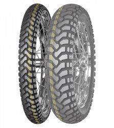 MITAS OPONA 110/80B19 ENDURO TRAIL DAKAR (PODWÓJNY ŻÓŁTY PASEK) 59H TL/TT M+S PRZÓD DOT 04/2024 (zamiennik:70000451)