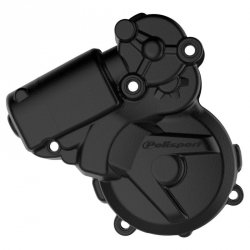 POLISPORT OSŁONA POKRYWY (DEKLA) ALTERNATORA KTM EXC 250/300 11-16; FREERIDE 250R 15-17; HUSQVARNA TE 250/300 15-16 KOLOR CZARNY